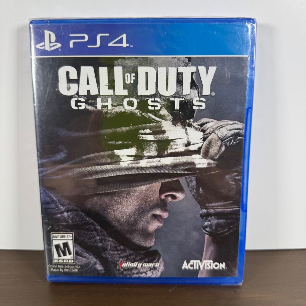 PS4 Call of Duty Ghosts Activision Video Game First Person Shooter New Sealed